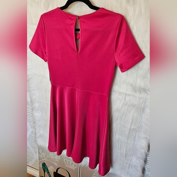 IMPRESS! Perfectly Pink Cut-out Mini Dress - Picture 4 of 7